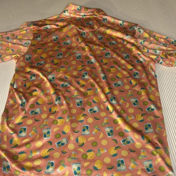 Construct Lemon Cocktail Golf Polo XL - Picture 7 of 8